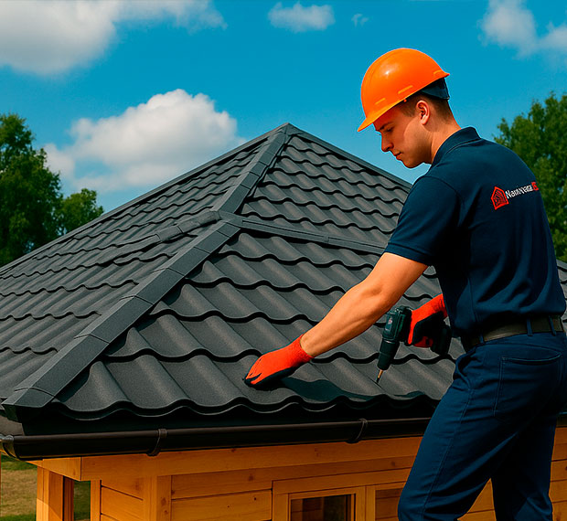 Вальмовая крыша под ключ в Оренбурге